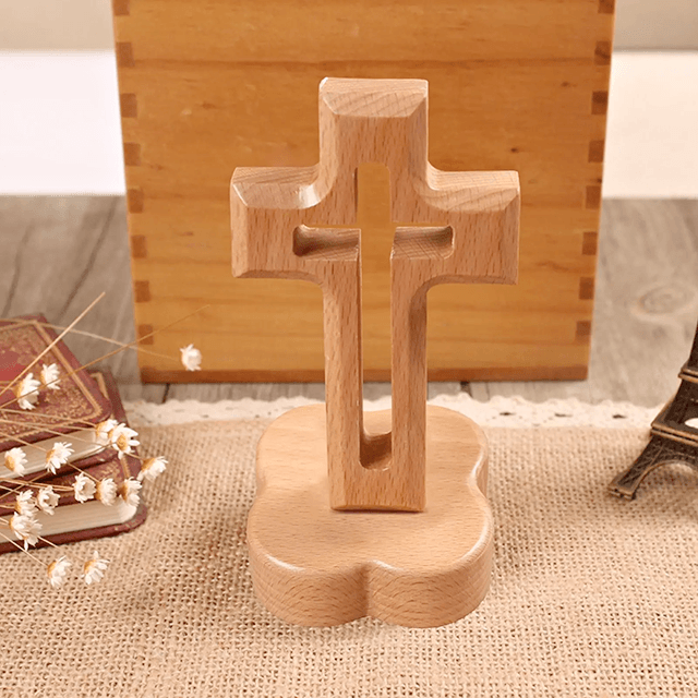 Crocifisso da Tavolo - Decorazione Cristiana - Kannir